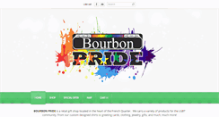 Desktop Screenshot of bourbonpride.com